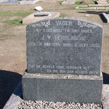 TERBLANCHE J.W. 1894-1953