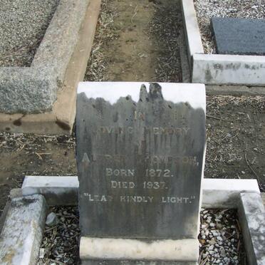 THOMPSON Alfred 1872-1937