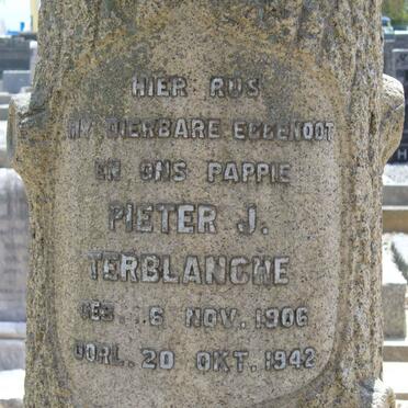 TERBLANCHE Pieter J. 1906-1942