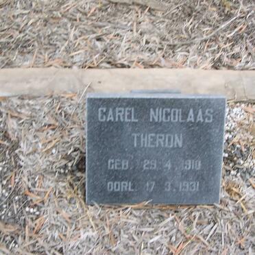 THERON Carel Nicolaas 1910-1931