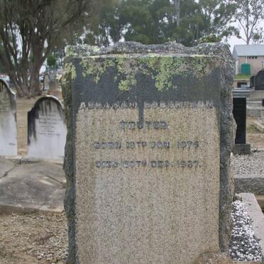 TRUTER Abraham Robertson 1875-1937