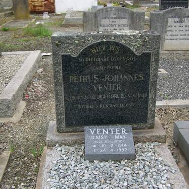 VENTER Petrus Johannes 1914-1949 &amp; Daisy May ROELOFSE 1914-1992
