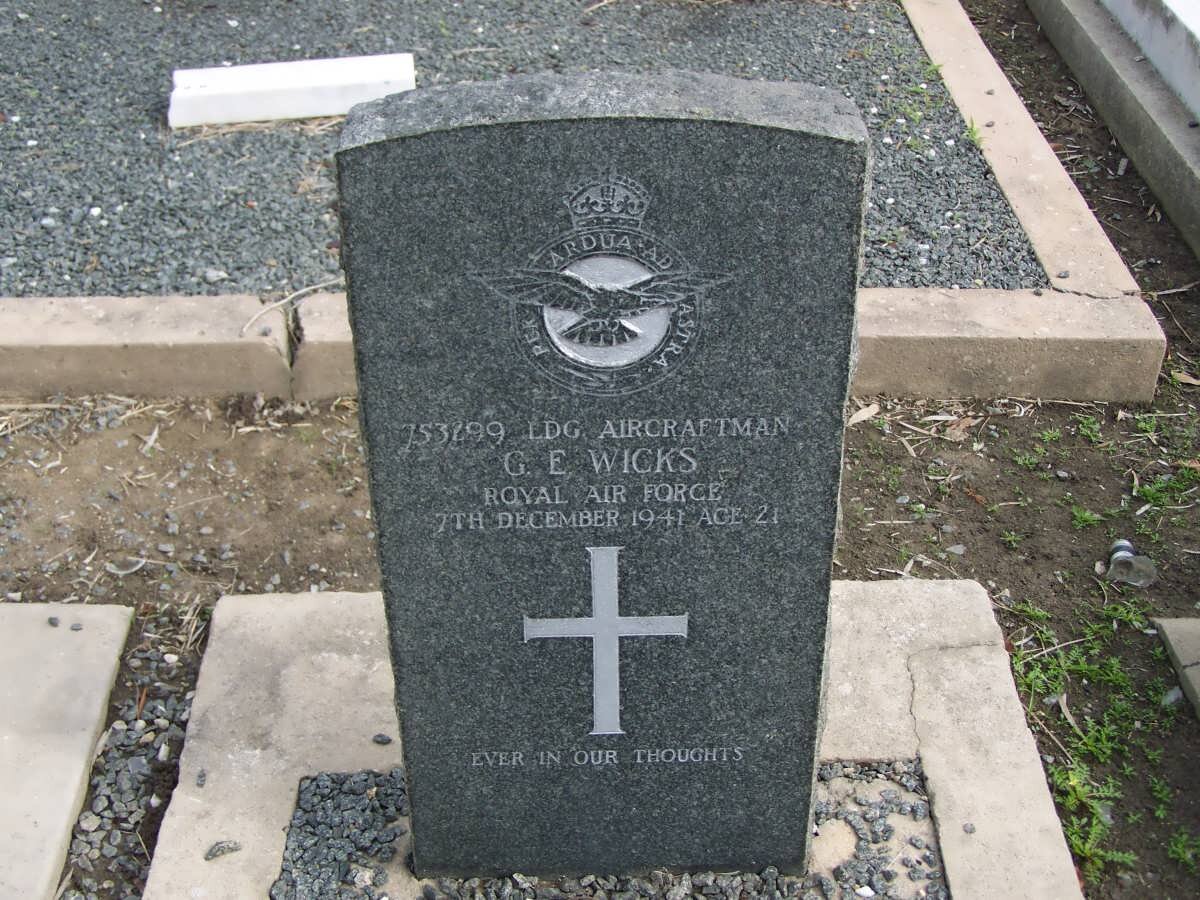 WICKS G.E. -1941