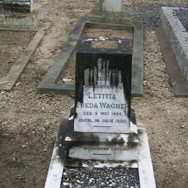 WAGNER Letitia Freda 1926-1930