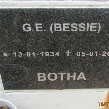 BOTHA G.E. 1934-2009