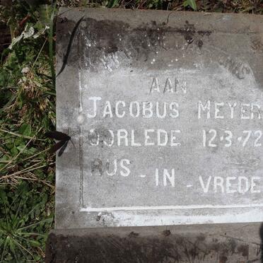 MEYER Jacobs -1972