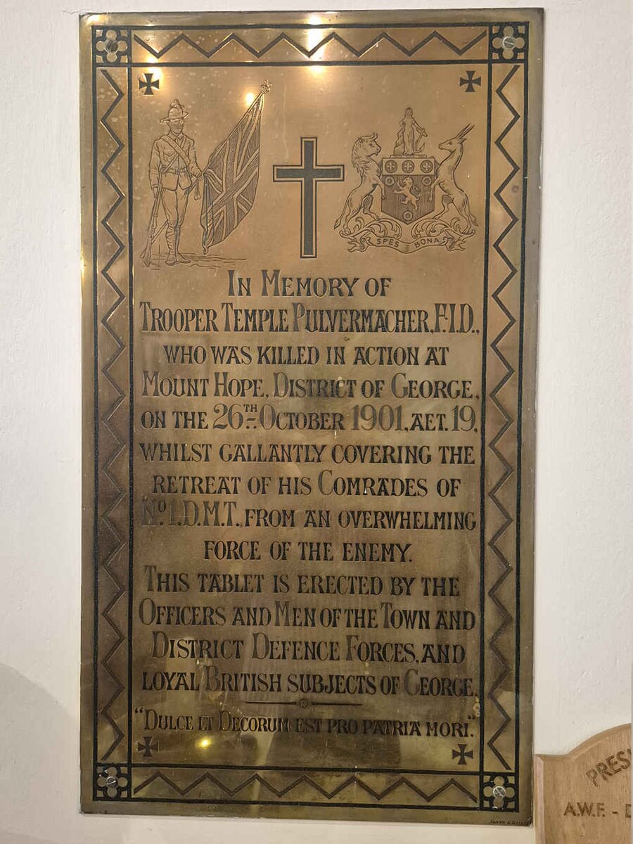 PULVERMACHER Temple -1901