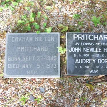 PRITCHARD John Neville Hilton 1909-2003 &amp; Audrey Doris 1918-2009 :: PRITCHARD Graham Hilton 1945-1973 