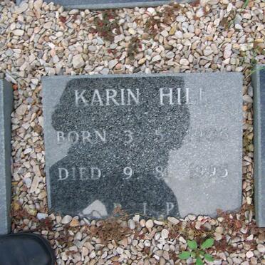 HILL Karin 1906-1995