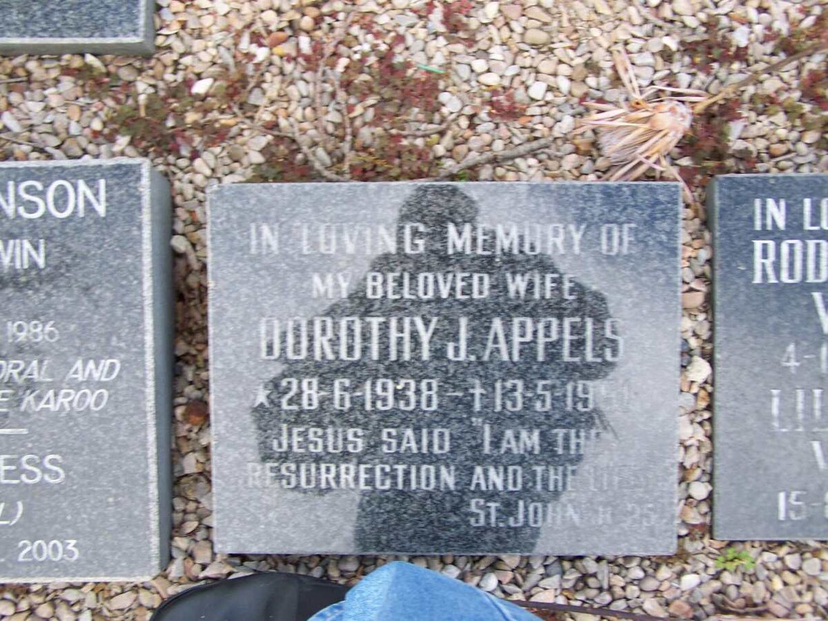 APPELS Dorothy J. 1938-199?