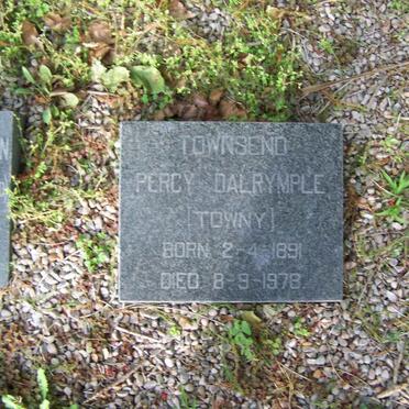 TOWNSEND Percy Dalrymple 1891-1978