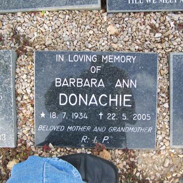 DONACHIE Barbara Ann 1934-2005
