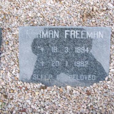 FREEMAN Norman 1894-1982