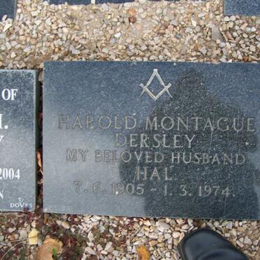 DERSLEY Harold Montague 1905-1974