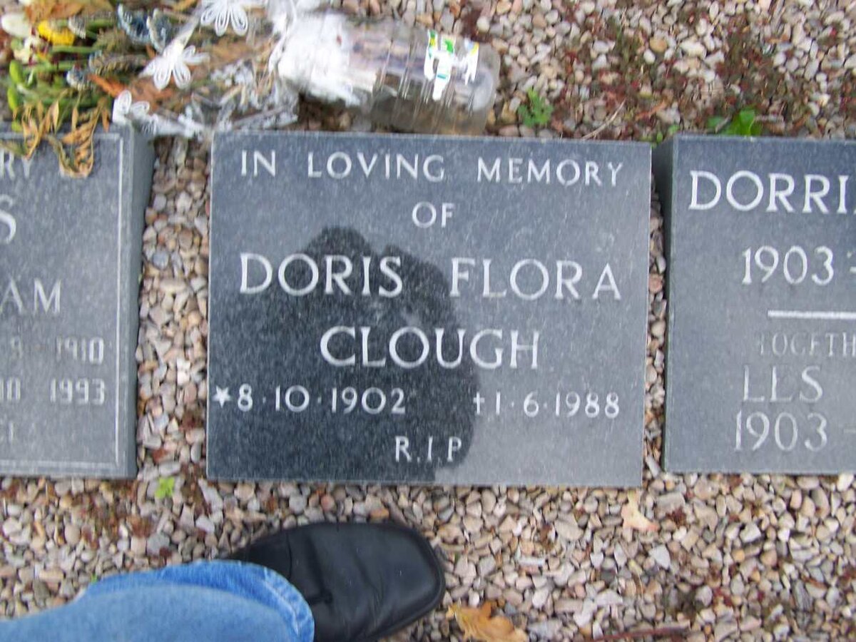 CLOUGH Doris Flora 1902-1988