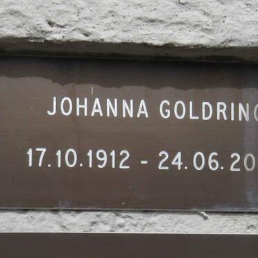 GOLDRING Johanna 1912-2006