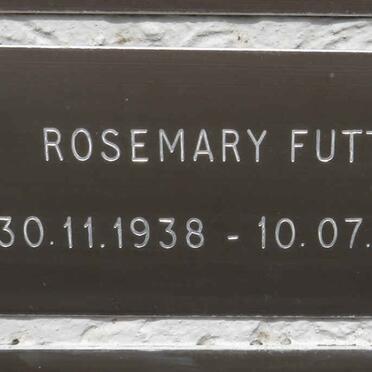 FUTTER Rosemary 1938-2009