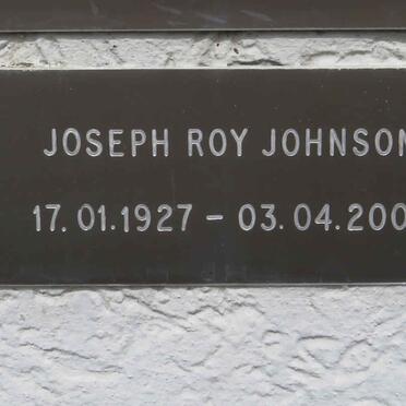 JOHNSON Joseph Roy 1927-2005