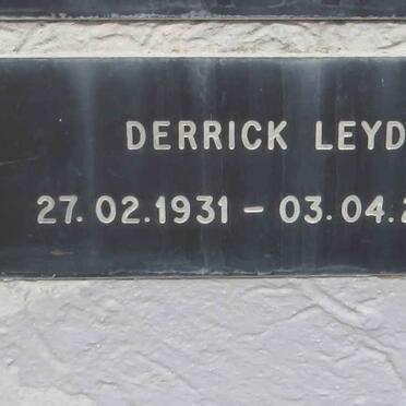 LEYD Derrick 1931-2004