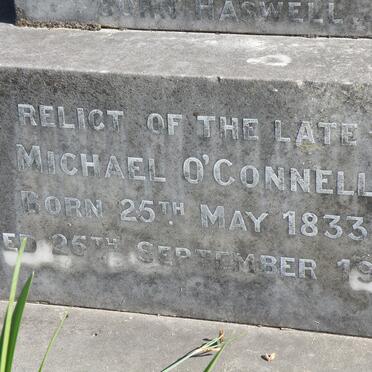 O’CONNELL Emma Kate nee HASWELL 1833-1907