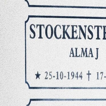 STOCKENSTROOM Alma J. 1944-2015