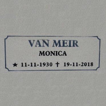 MEIR Monica, van 1930-2018