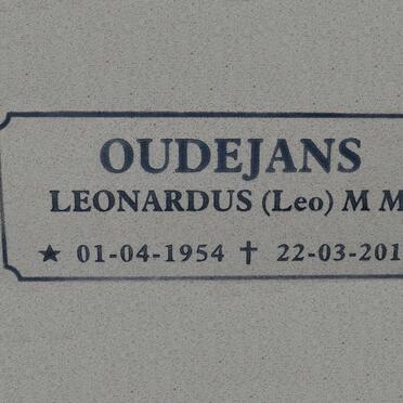 OUDEJANS Leonardus M.M. 1954-2015