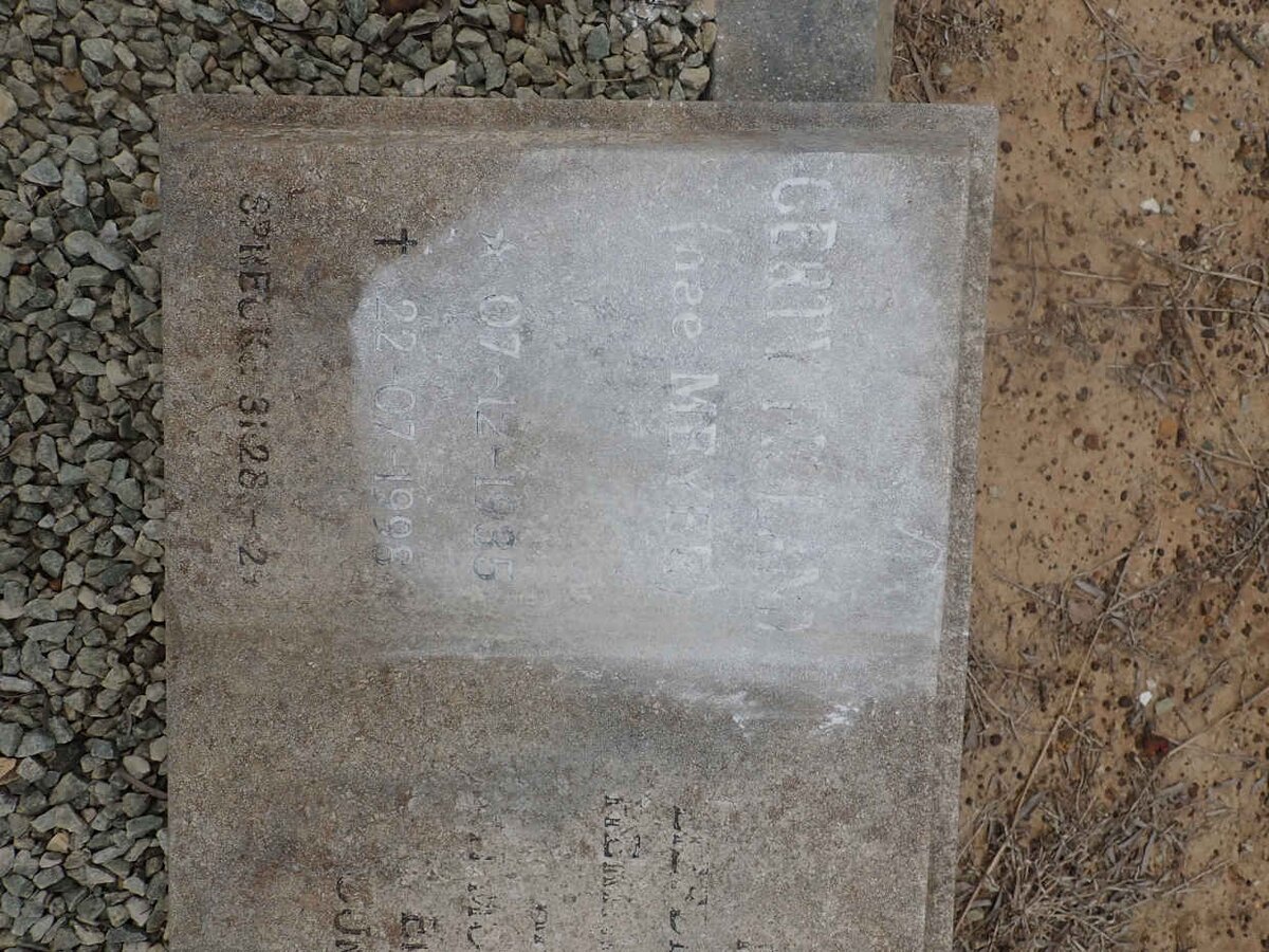 ? Gerty nee MEYER 1935-1998