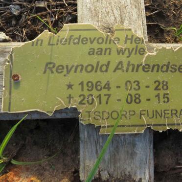 AHRENDSE Reynold 1964-2017