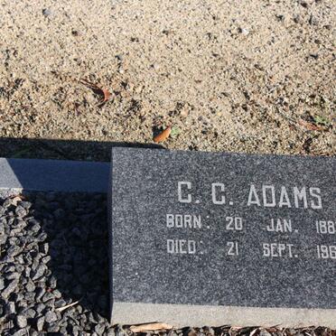 ADAMS C.G. 1887-1968