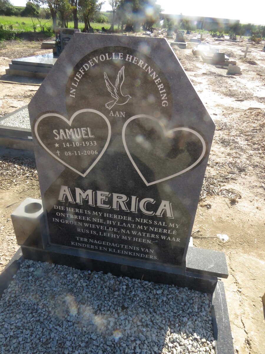 AMERICA Samuel 1933-2006