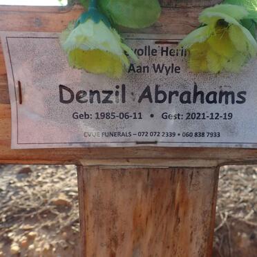 ABRAHAMS Denzil 1985-2021