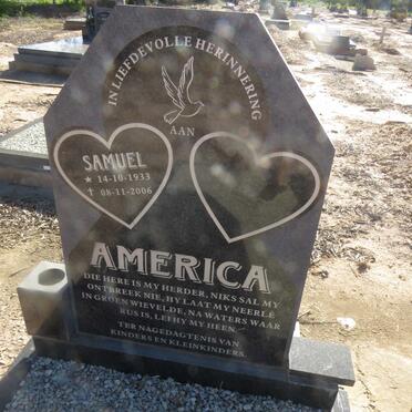 AMERICA Samuel 1933-2006