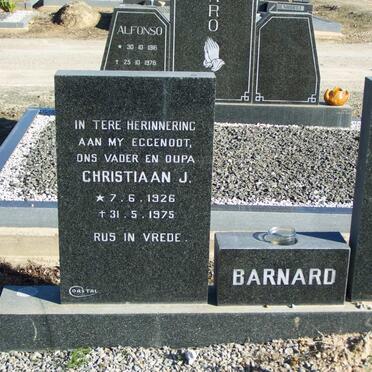 BARNARD Christiaan J. 1926-1975