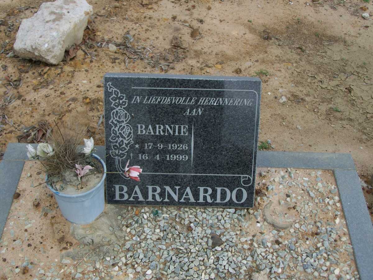 BARNARDO Barnie 1926-1999