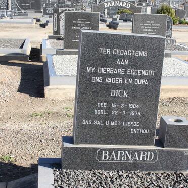 BARNARD Dick 1904-1975