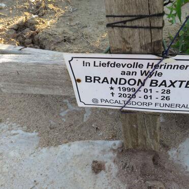 BAXTER Brandon 1999-2020