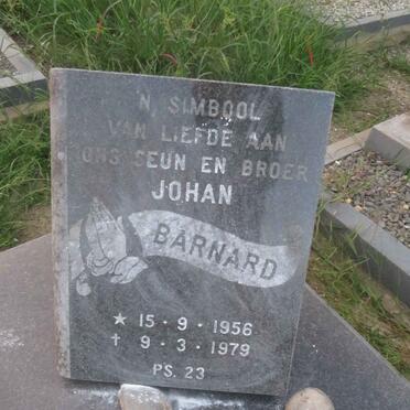 BARNARD Johan 1956-1979