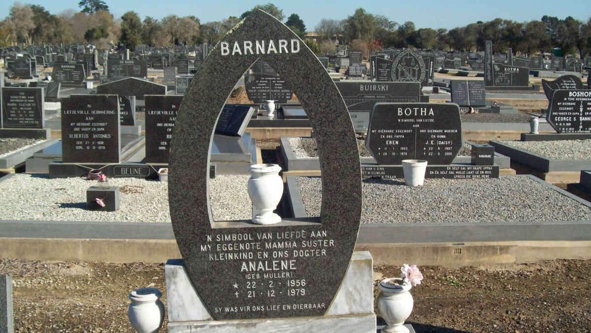 BARNARD Analene nee MULLER 1956-1979