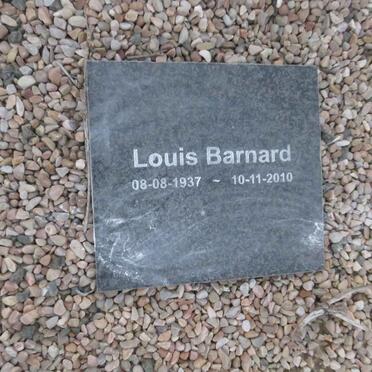 BARNARD Louis 1937-2010