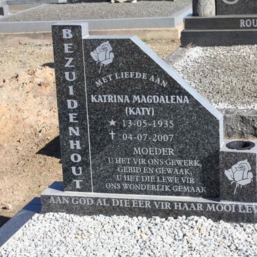 BEZUIDENHOUT Katrina Magdalena 1935-2007