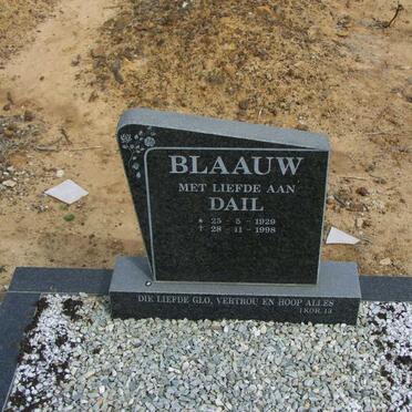 BLAAUW Dail 1929-1998