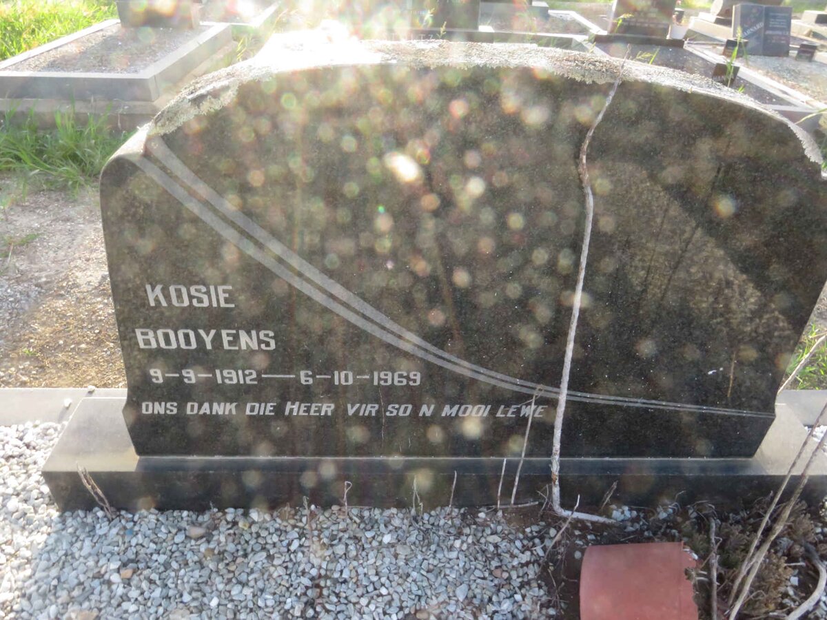 BOOYENS Kosie 1912-1969