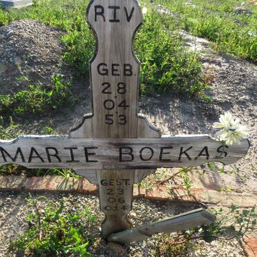 BOEKAS Marie 1953-2014