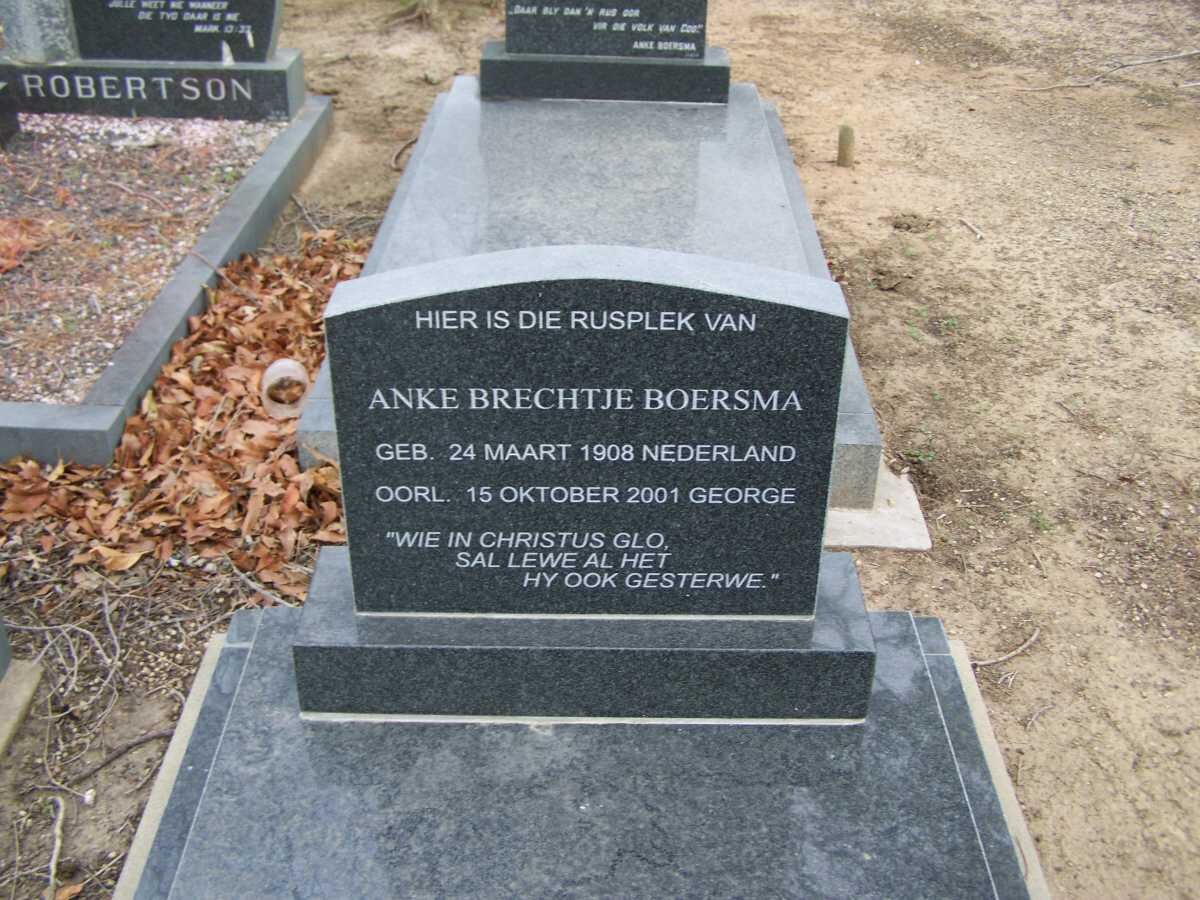 BOERSMA Anke Brechtje 1908-2001