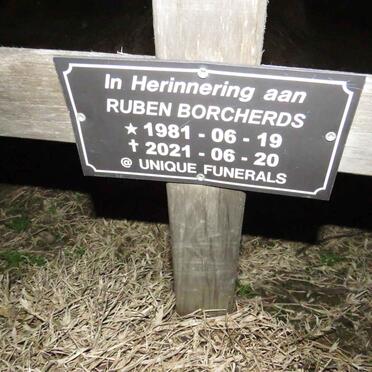 BORCHERDS Ruben 1981-2021