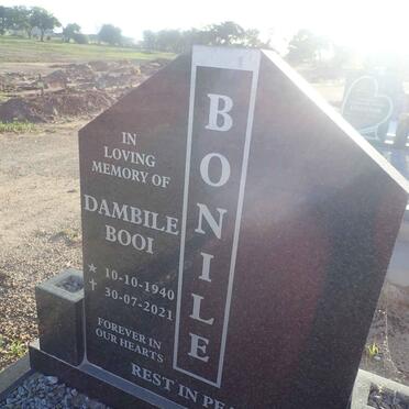 BONILE Dambile Booi 1940-2021