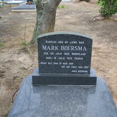 BOERSMA Mark 1903-1973