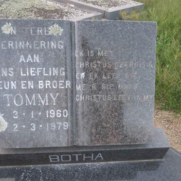 BOTHA Tommy 1960-1979