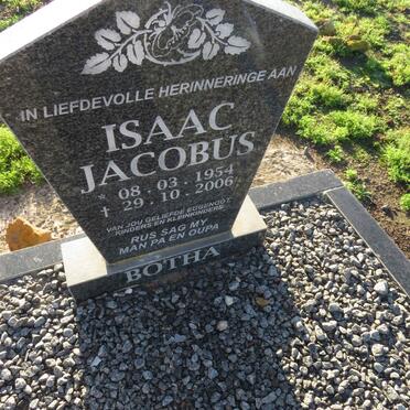 BOTHA Isaac Jacobus 1954-2006